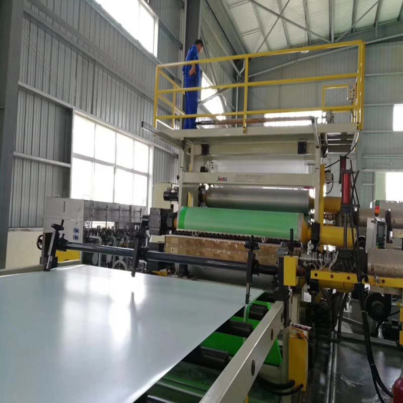 Línea de extrusión de rodillos impermeables de polimerite
