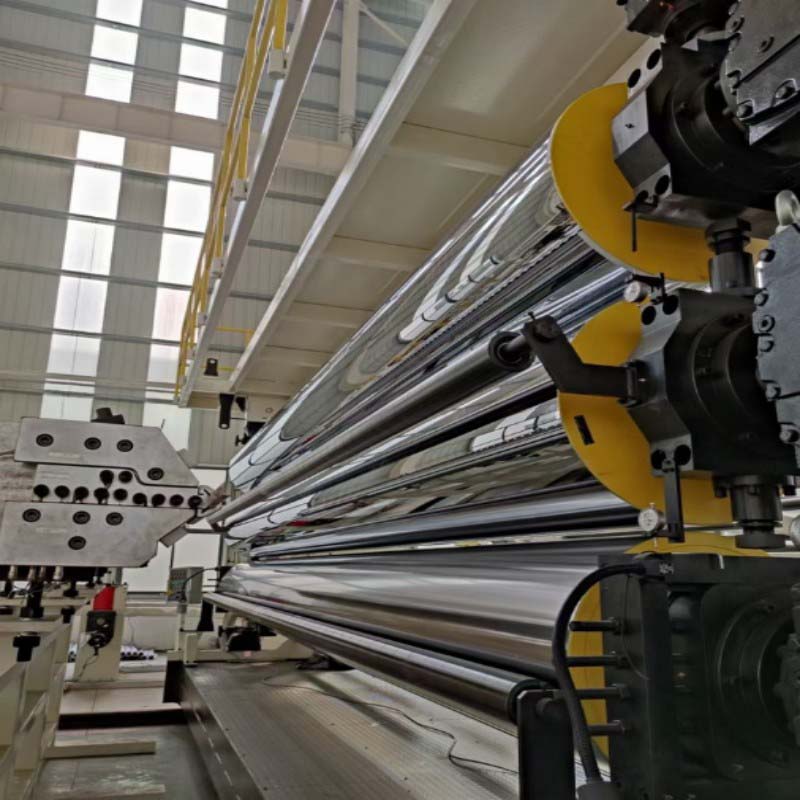 Línea de extrusión de rodillos impermeables de polimerite