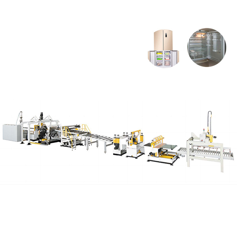 ABS, HIPS, placa de refrigeración dePMMA, línea de extrusión de placas de saneamiento